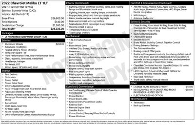 2022 Chevrolet Malibu LT