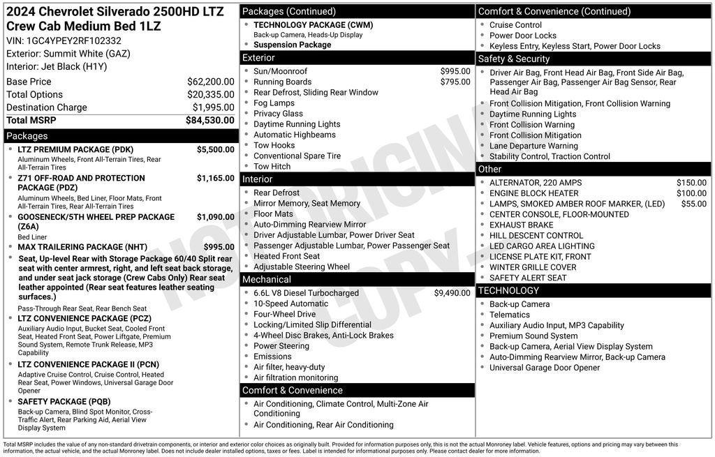2024 Chevrolet Silverado 2500 HD LTZ