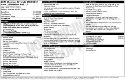 2023 Chevrolet Silverado 3500 HD LT