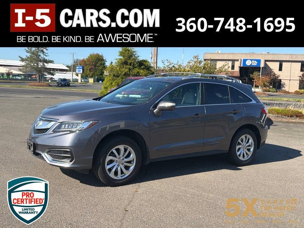 2017 Acura RDX w/Technology & AcuraWatch Plus Packages