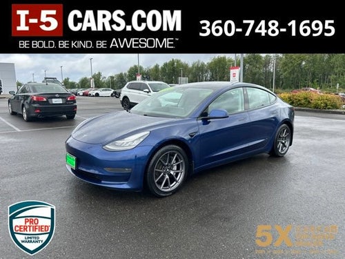 2021 Tesla Model 3 Standard Range Plus