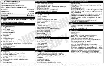 2024 Chevrolet Trax LT