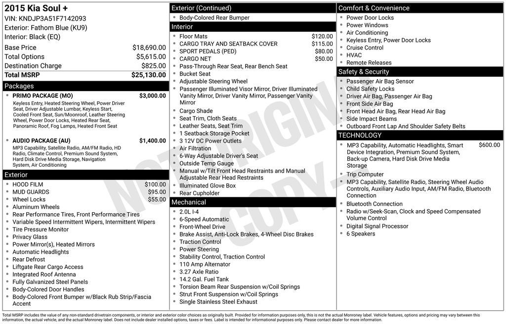 2015 Kia Soul Plus