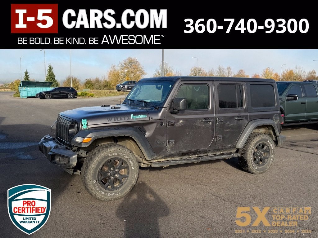 2021 Jeep Wrangler Unlimited Willys