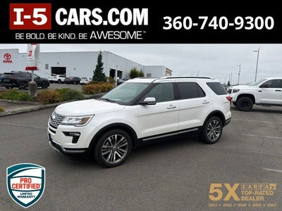 2018 Ford Explorer Platinum