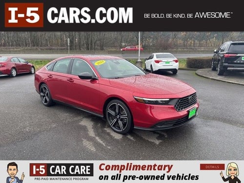 2024 Honda Accord Hybrid Sport