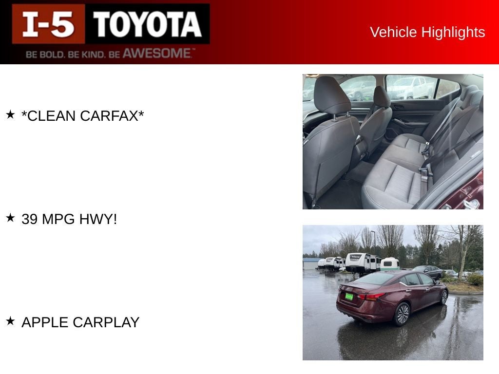 2023 Nissan Altima 2.5 SV