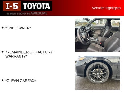 2025 Honda Civic Sport