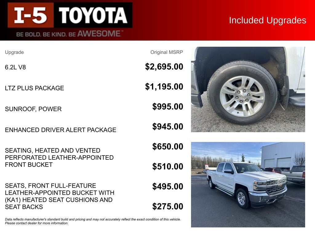 2018 Chevrolet Silverado 1500 LTZ 1LZ