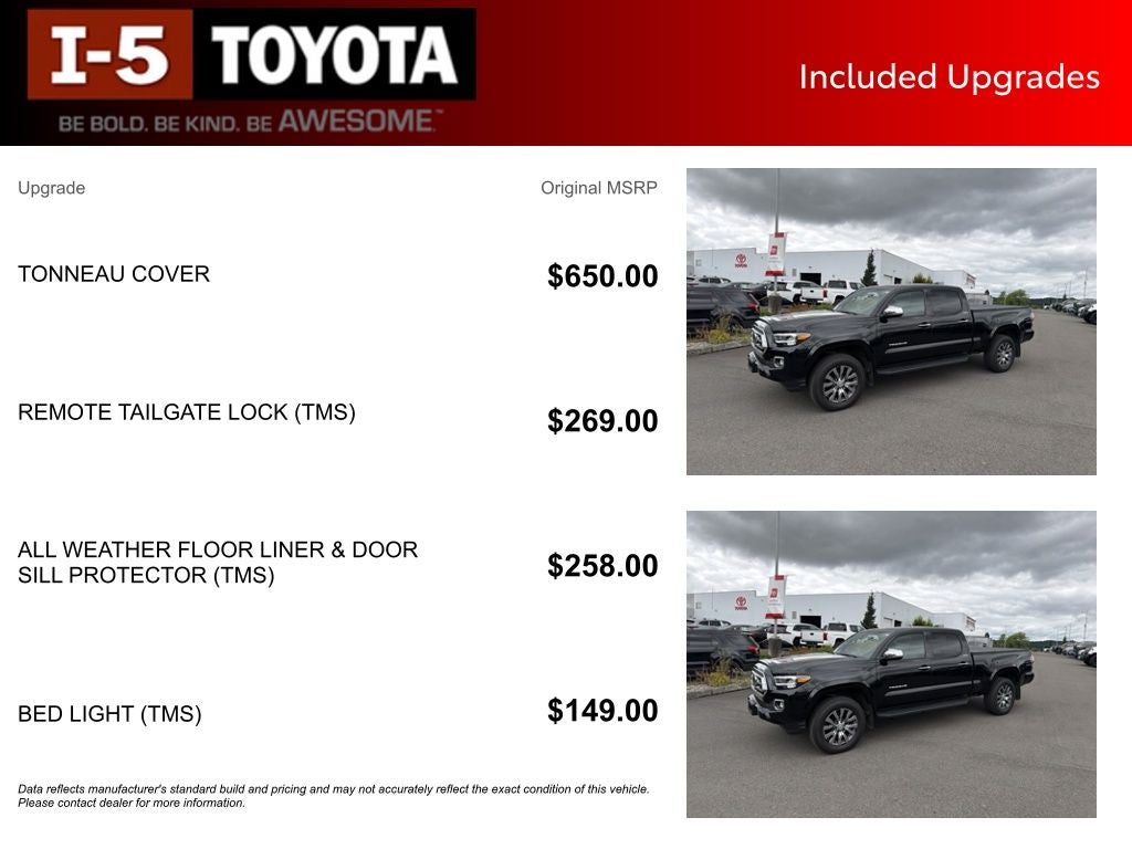 2023 Toyota Tacoma Limited V6