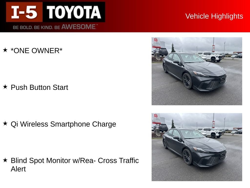 2025 Toyota Camry SE