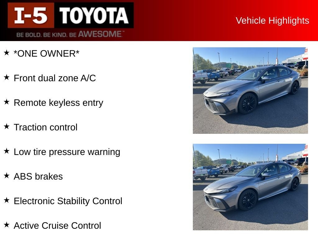 2025 Toyota Camry SE