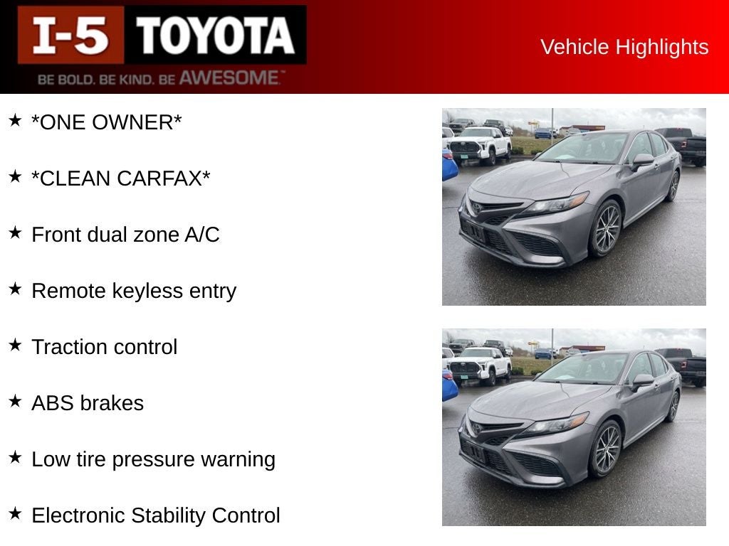 2022 Toyota Camry SE