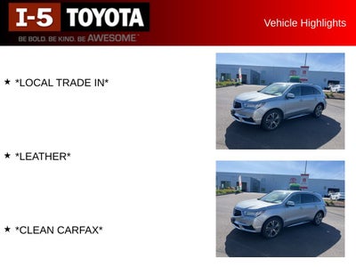 2019 Acura MDX 3.5L Technology Package SH-AWD