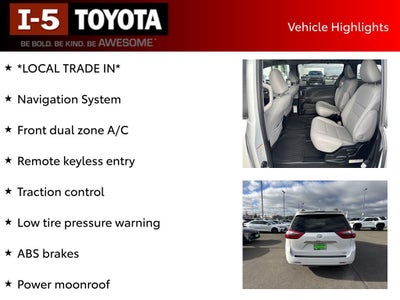 2020 Toyota Sienna Limited Premium 7 Passenger