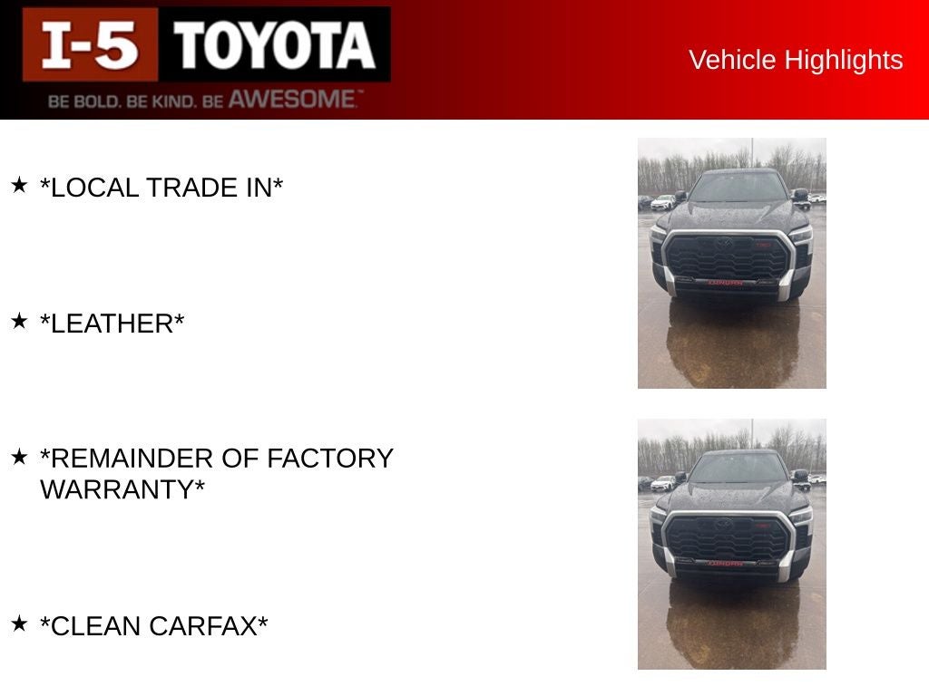 2023 Toyota Tundra Limited