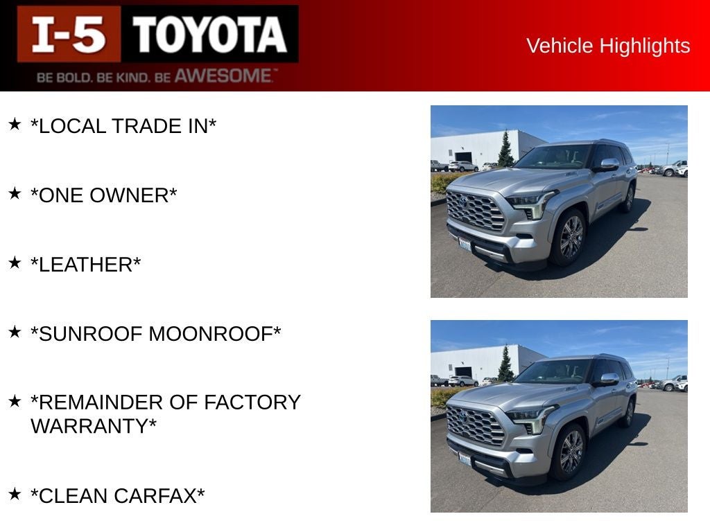 2024 Toyota Sequoia Capstone