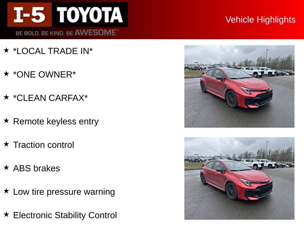 2025 Toyota GR Corolla Premium