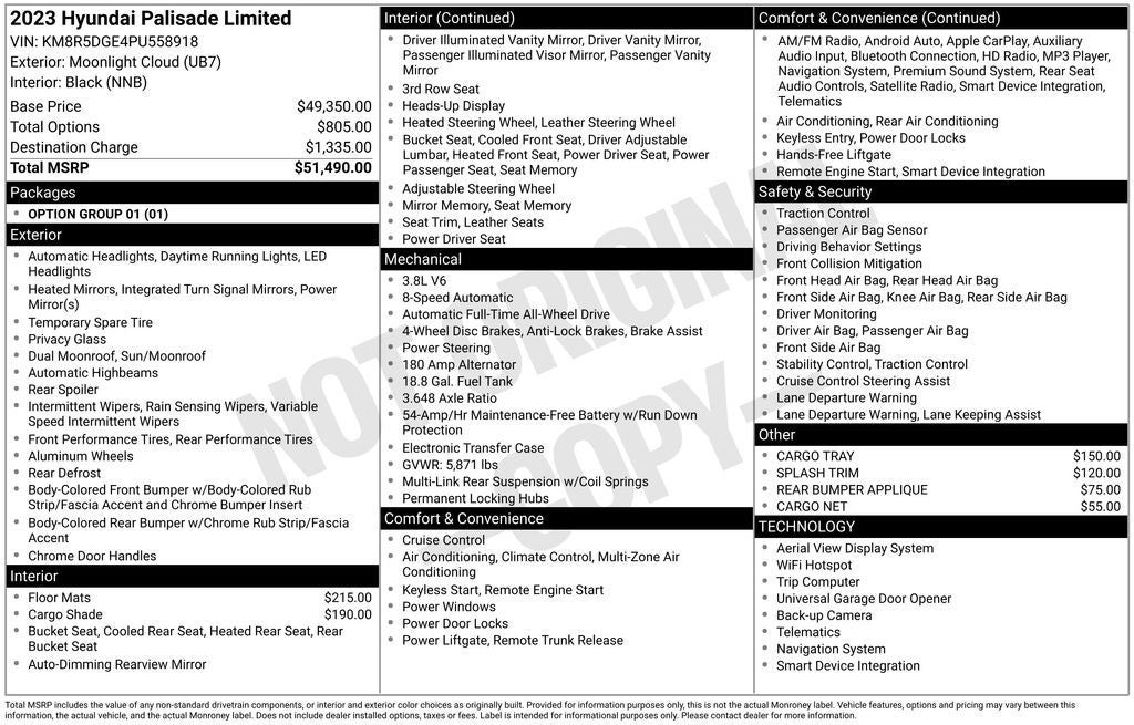 2023 Hyundai Palisade Limited