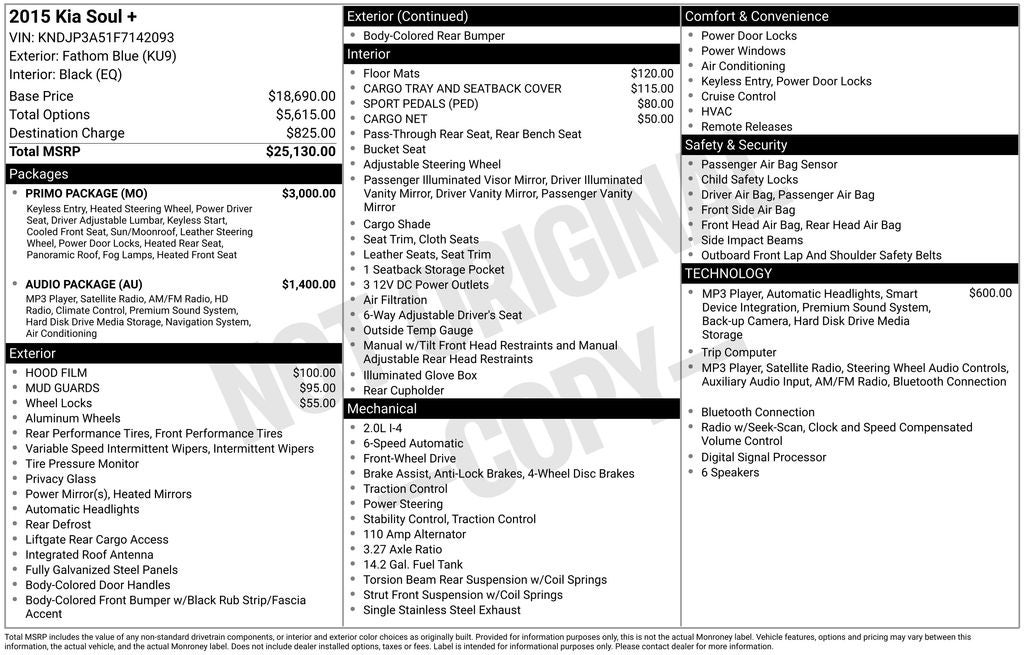 2015 Kia Soul Plus