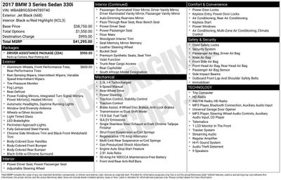 2017 BMW 3 Series 330i