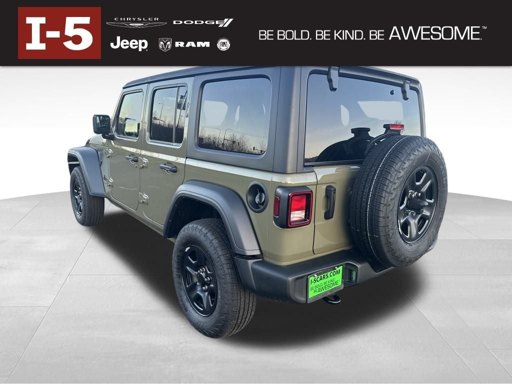2025 Jeep Wrangler WRANGLER 4-DOOR SPORT