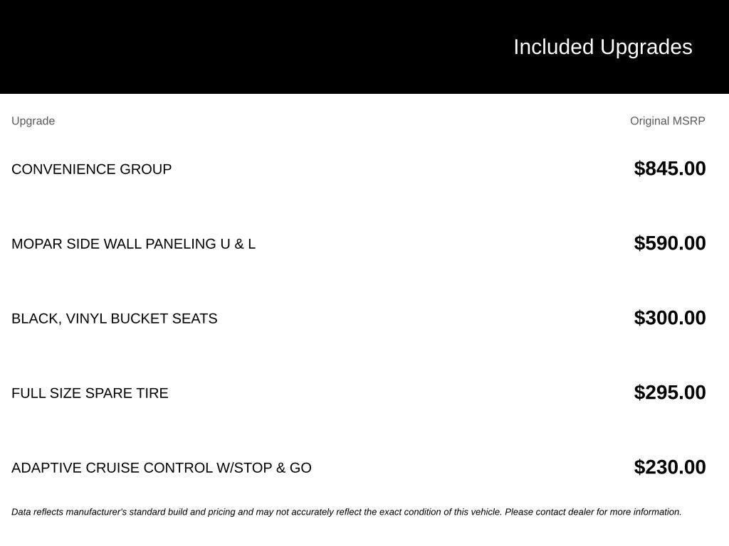 2025 RAM ProMaster 2500 Cargo Van Tradesman High Roof 159' WB w/Pass Seat