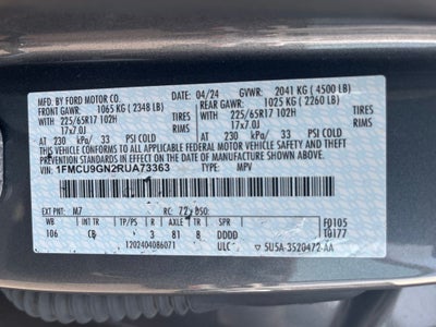 2024 Ford Escape Active