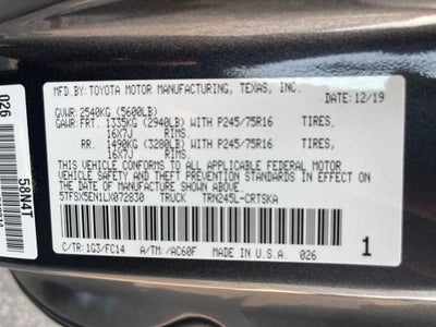 2020 Toyota Tacoma SR5