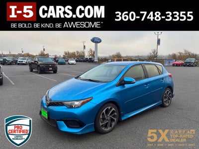 2016 Scion iM Base
