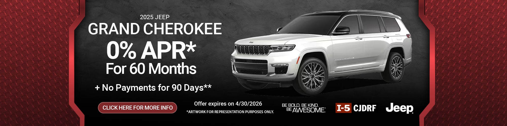 Grand Cherokee April 2026 Washington Incentives