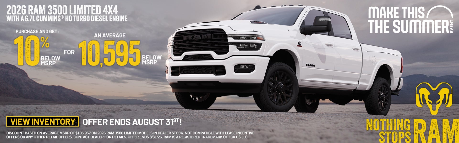 RAM 3500 limited 