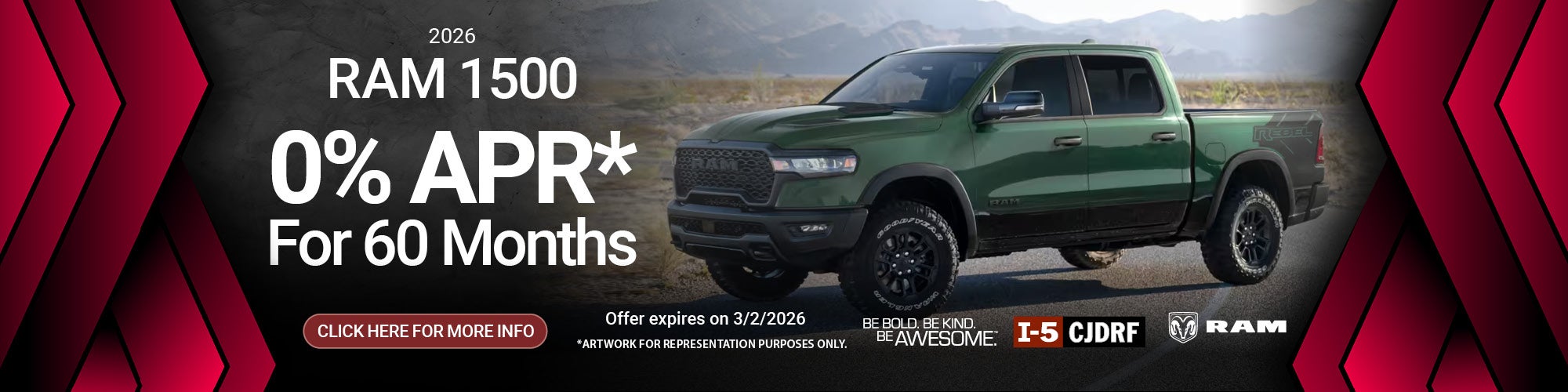 RAM Truck February 2026 Western Washington Incentives