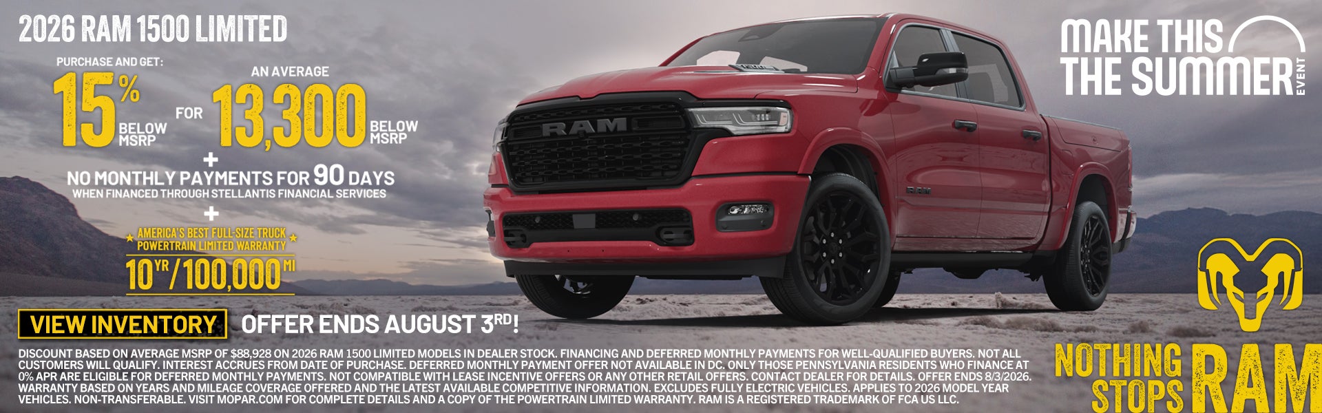 RAM July 2026