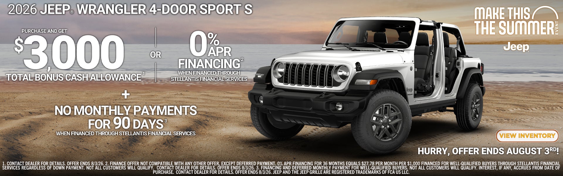 Wrangler July 2026