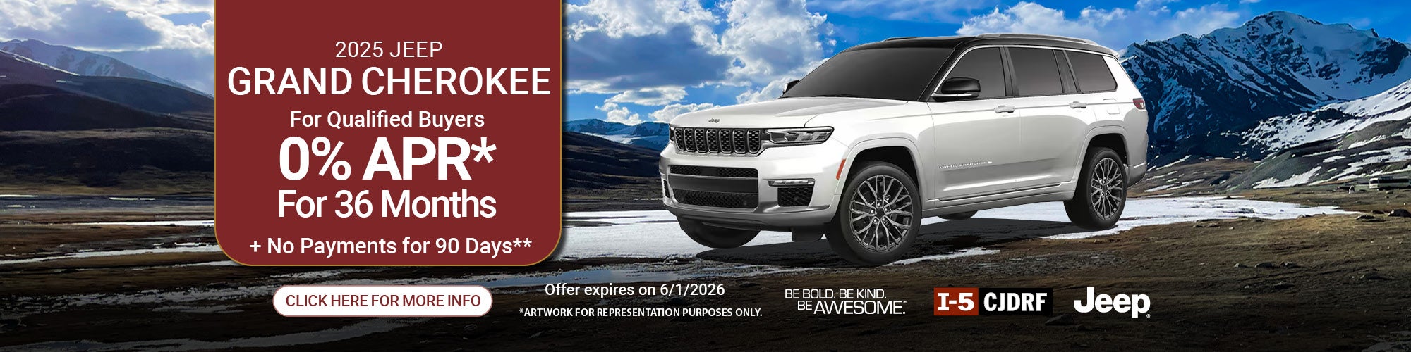 grand cherokee may 2026 APR special
