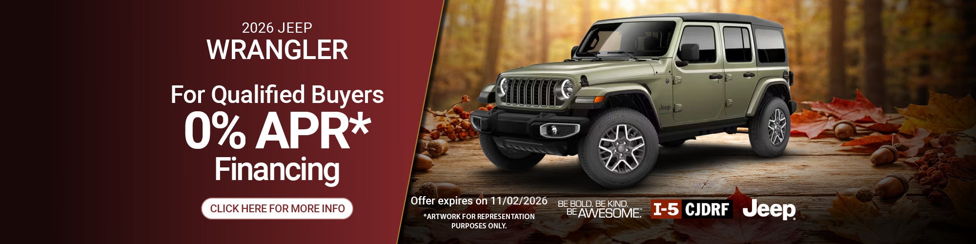 October 2026 Wrangler Incentives