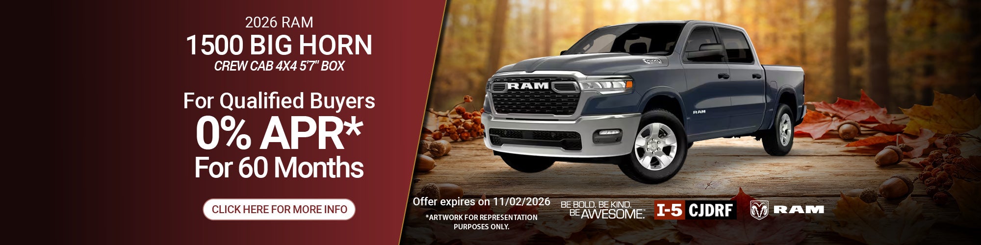 RAM 1500 October 2026 Incentives