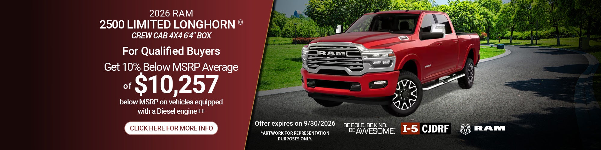 Ram 2500 September 2026 Incentives