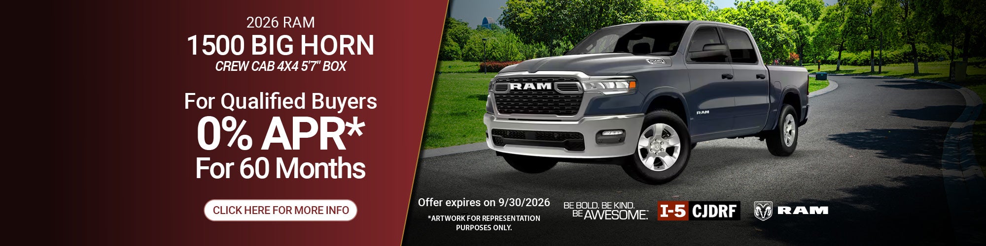 Ram 1500 September 2026 Incentives